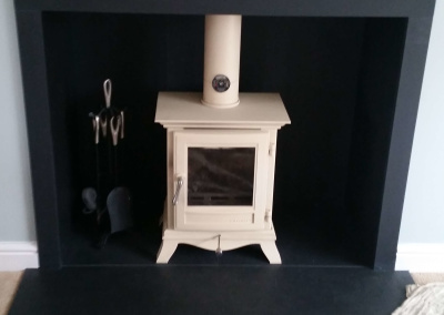 Chesney Beaumont Woodburning Stove With Slate Hearth - Pattingham, Staffordshire.
