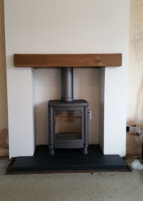 Contura 51L Multifuel Stove With Italian Slate Hearth - Wollaston, Stourbridge.