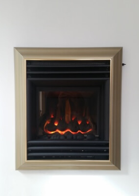 Valor Harmony Champagne, High Efficiency Gas Fire - Wollaston, Stourbridge.