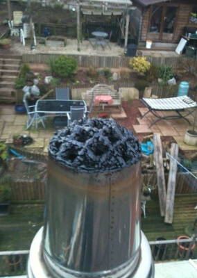 Chimney Sweep, Tar & Creosote Build Up - Wombourne, Wolverhampton.