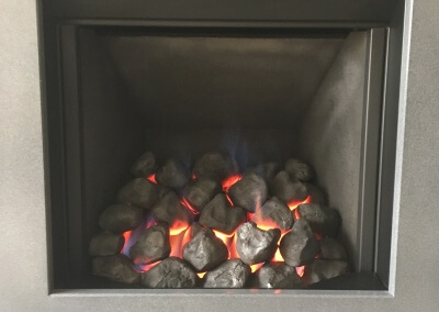 service, maintenace & repair on a  legend gas fire in staffordshire