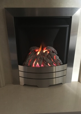 Legend Spirit Gas Fire With Log Effect Coals - Quarry Bank, Brierley Hill West Midlands