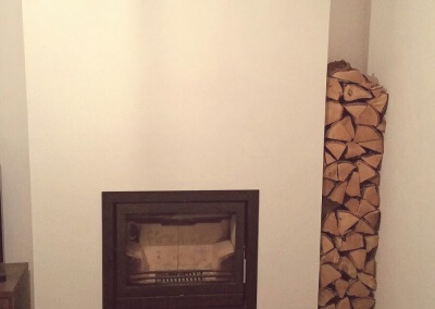 Charlton & Jenrick Fireline Inset Multifuel Stove With A 316 Graded Liner A Fire Resistant Plaster - Wombourne, South Staffordshire