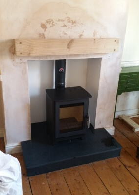 Heta 45 Multifuel Stove Installation & Chimney Lining - Wollaston, Stourbridge.