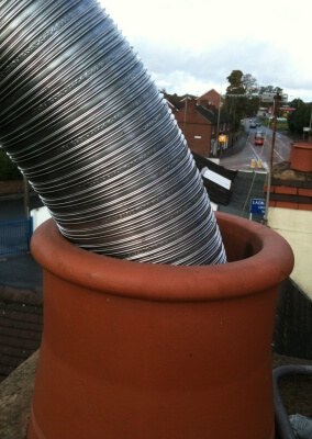 316 Graded Liner With New Chimney Pot