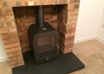 Vespa Multifuel Stove Installation & Chimney Lining - Oldswinford, Stourbridge.